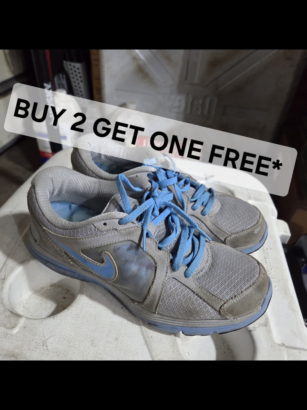 BUY 2 GET ONE FREE* Nike Dual Fusion Women's Running Shoes Size 9w
